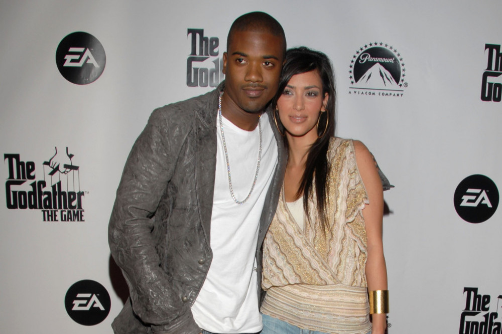 Ray J with Kim Kardashian when they were dating in 2006