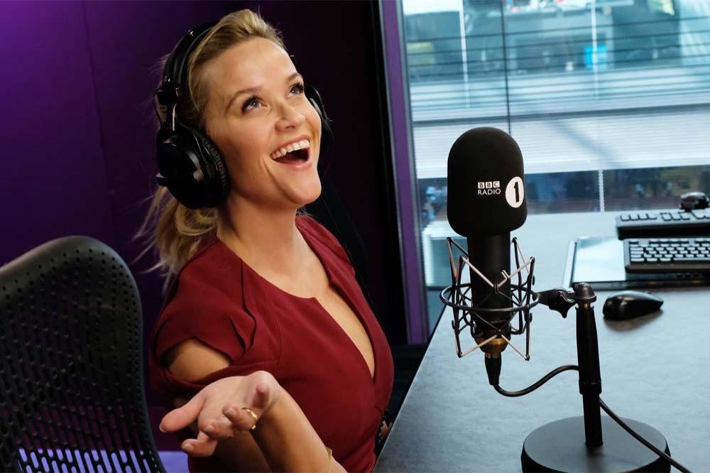 Reese Witherspoon at the Radio 1 studios (c) BBC