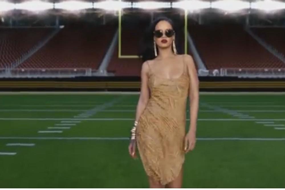 Rihanna in CBS promo video