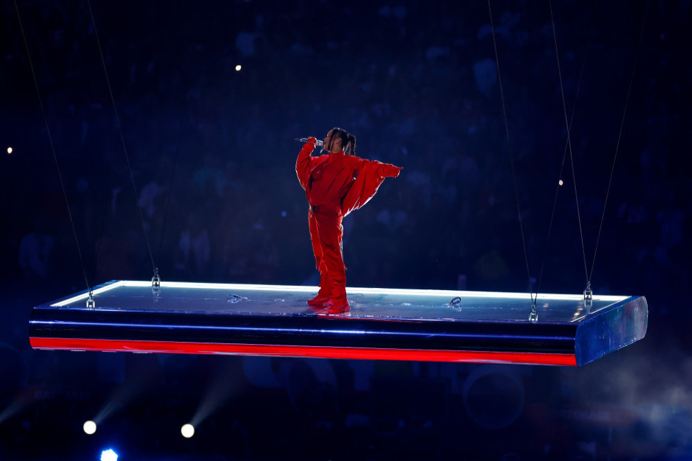 Rihanna wowed fans at the Super Bowl