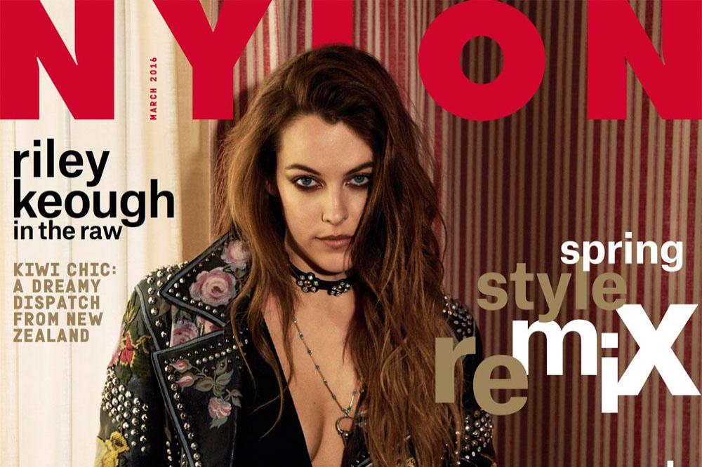 Riley Keough on Nylon magazine cover