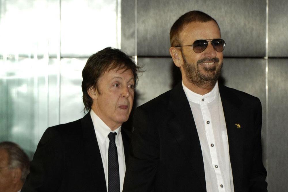 Paul McCartney and Ringo Starr 