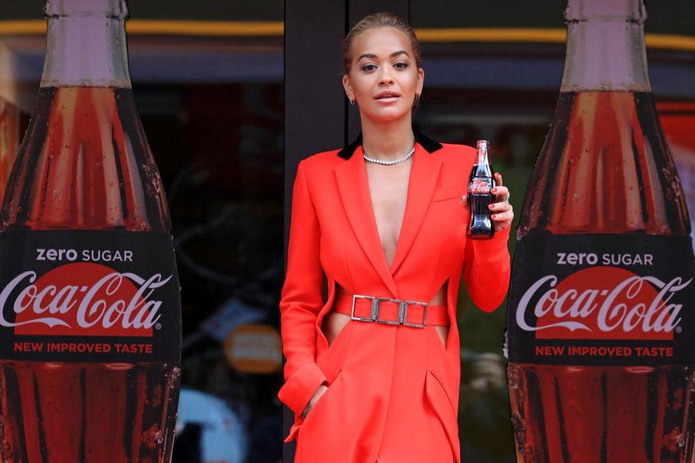 Rita Ora at the Coca-Cola launch 