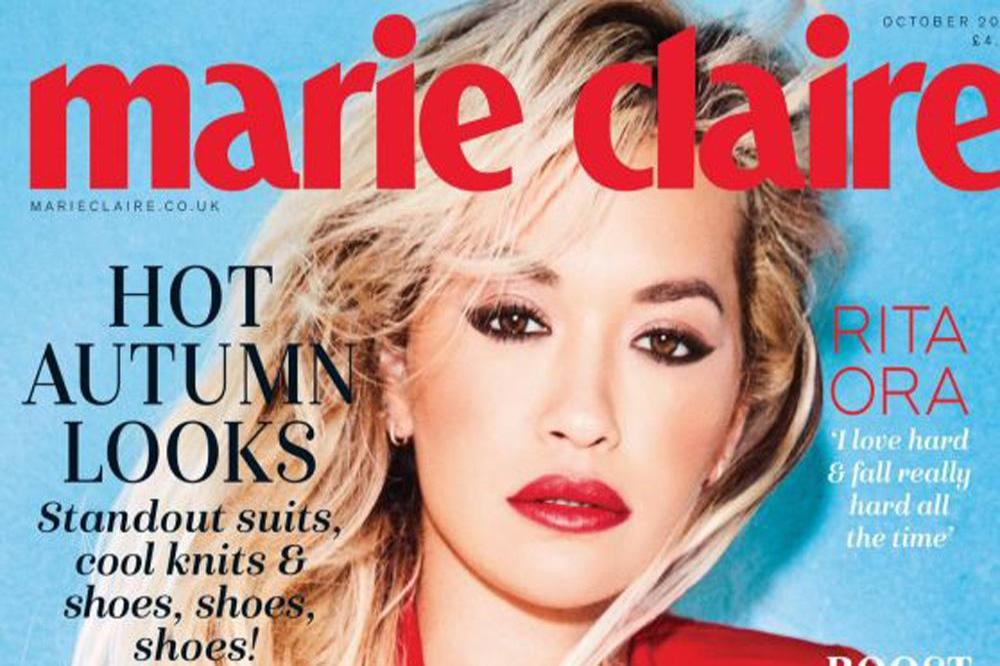 Rita Ora covers Marie Claire magazine 