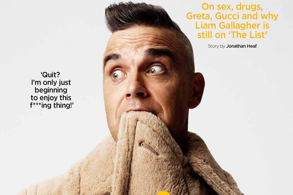 Robbie Williams for GQ Hype