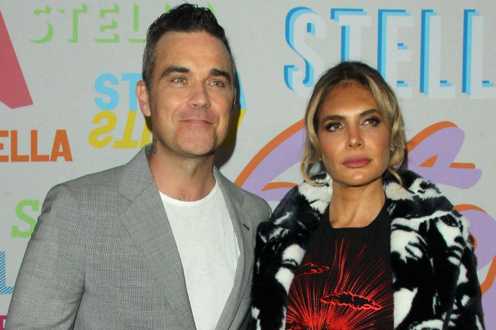 Robbie Williams and Ayda Field