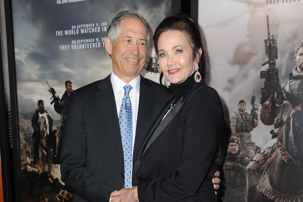 Lynda Carter is still mourning the death of her husband