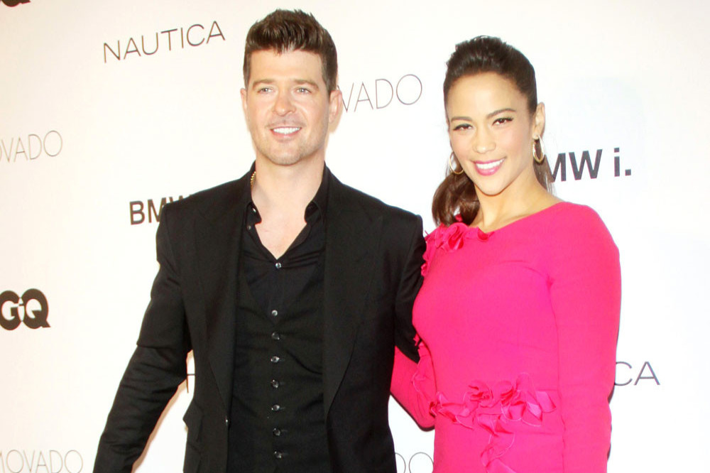 Robin Thicke and Paula Patton loved Duchess Meghan's calligraphy talent