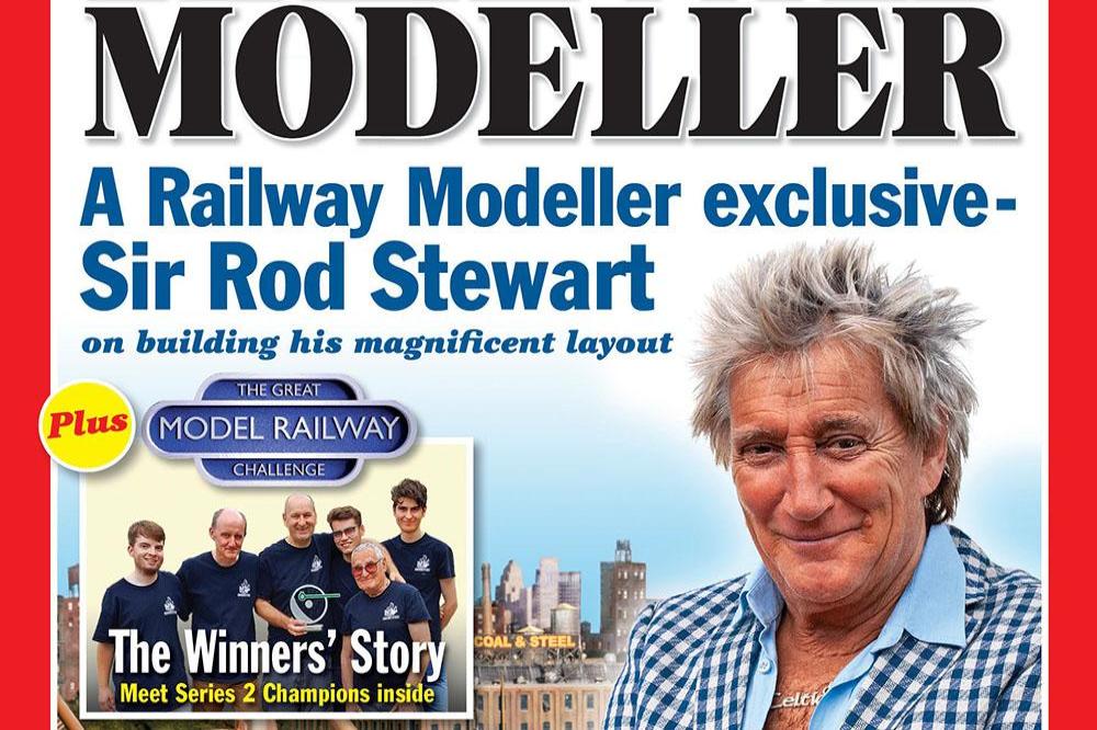 Rod Stewart in Railway Modeller magazine