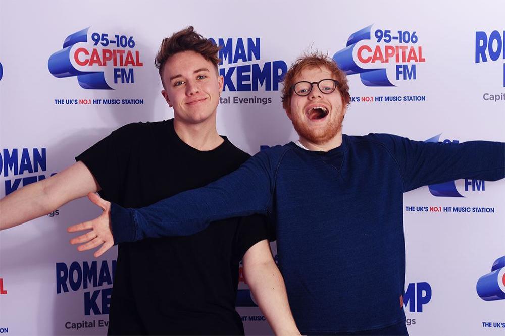 Roman Kemp and Ed Sheeran
