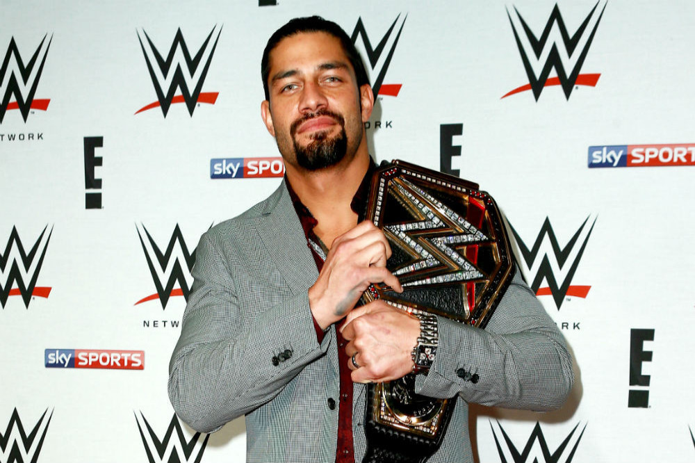 Roman Reigns at a WWE event in 2016