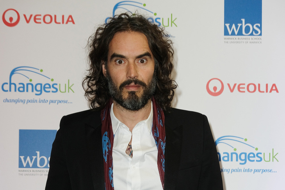 Russell Brand has joined Rumble