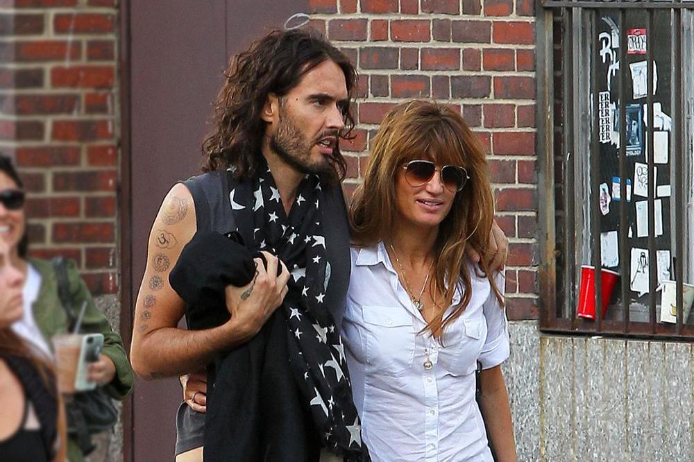 Russell Brand and Jemima Khan