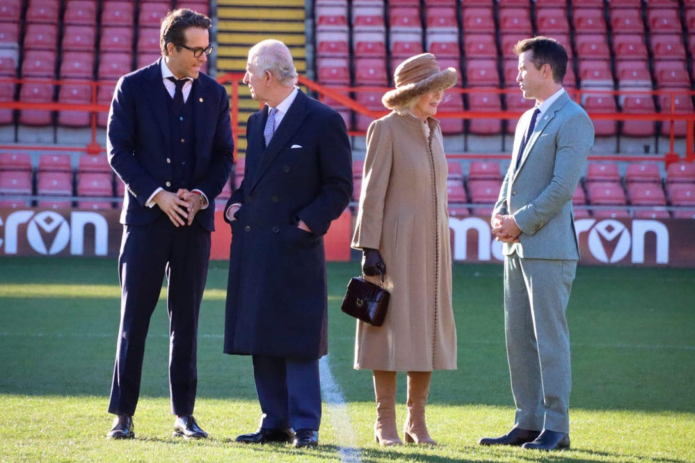 Ryan Reynolds and Rob McElhenney met King Charles and Queen Camilla