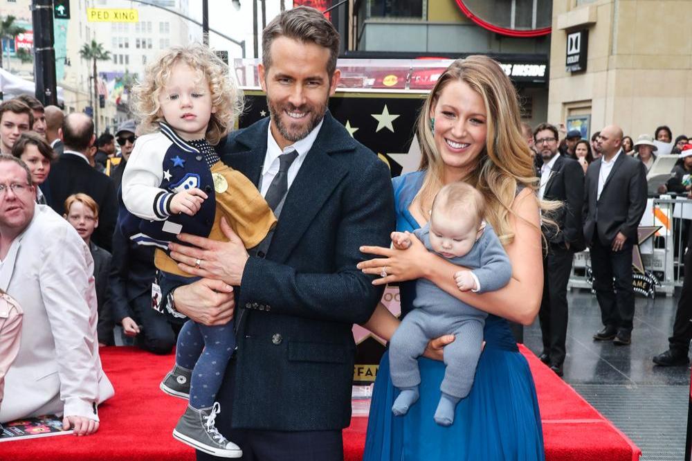 Ryan Reynolds, Blake Lively and their daughters