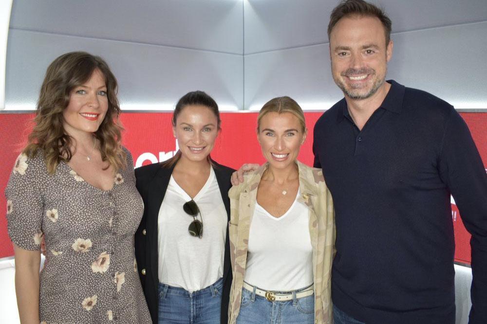 Sam and Billie Faiers on Heart Breakfast with Jamie and Lucy