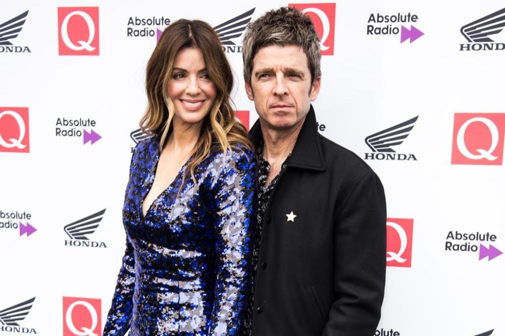 Noel Gallagher and his wife Sara