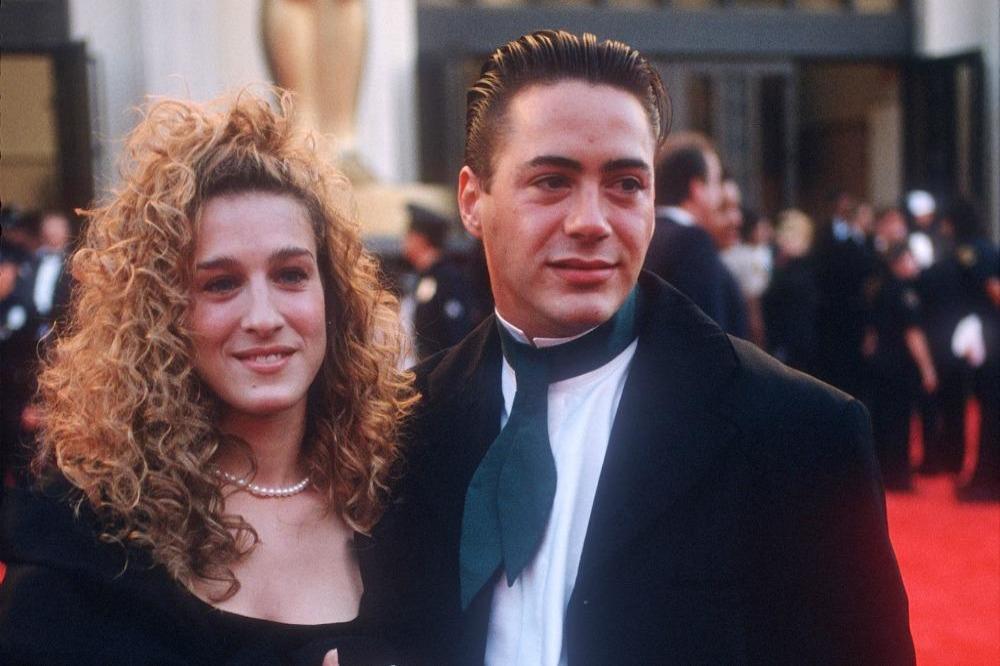 Sarah Jessica Parker and Robert Downey Jr in 1989