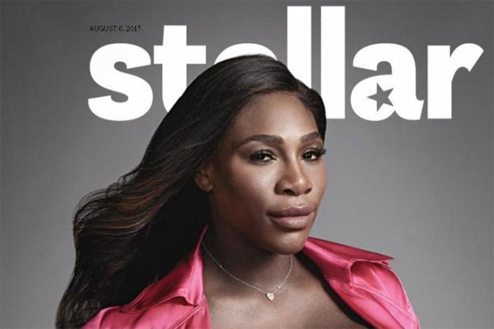 Serena Williams for Stellar magazine