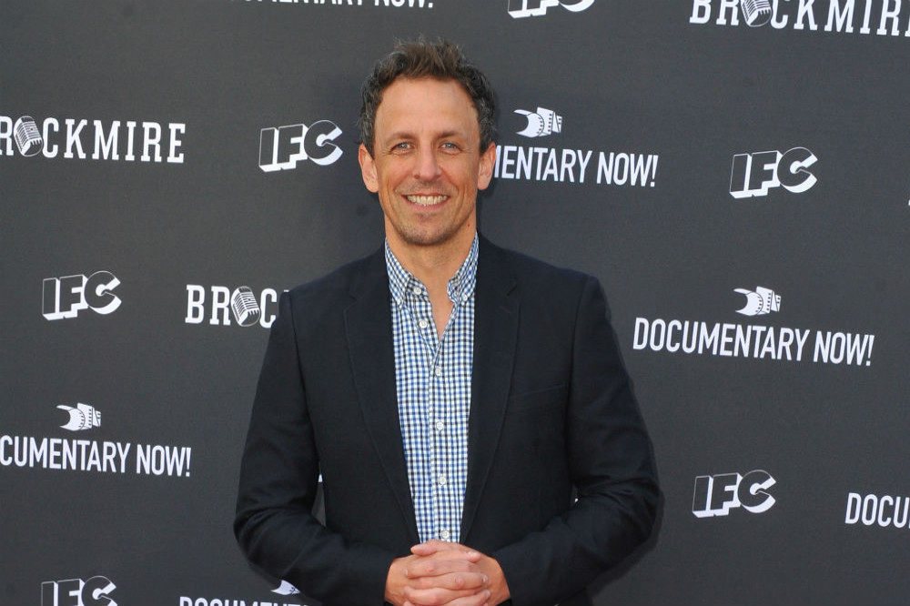 Seth Meyers couldn't keep up when drinking with Rihanna