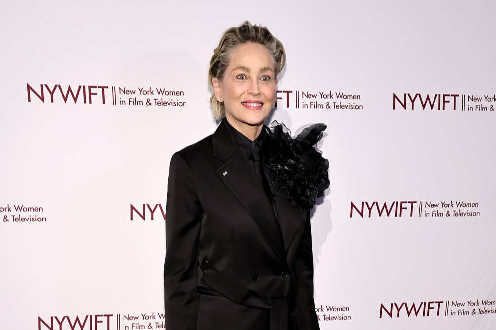Sharon Stone was honoured by New York Women in Film and Television