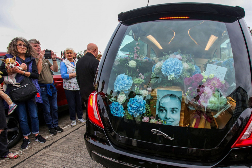 Sinéad O'Connor was hailed as a beacon of hope who led a tortured life at her private Muslim funeral