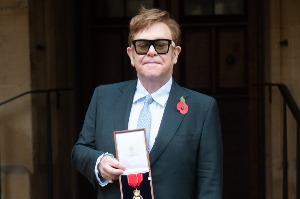 Sir Elton John at Windsor Castle