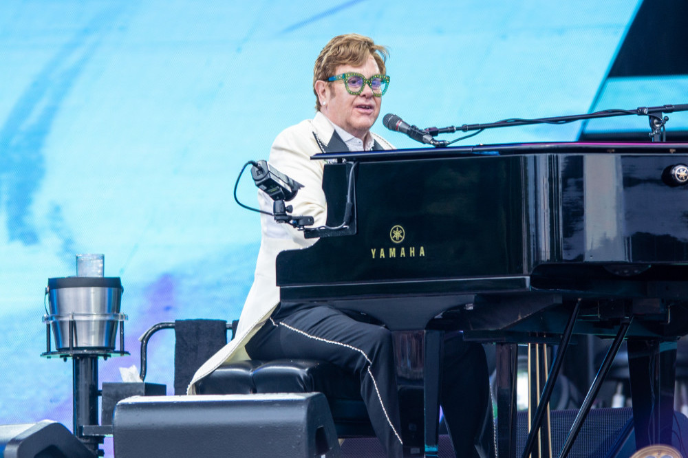 Sir Elton John is looking forward to performing at Glastonbury