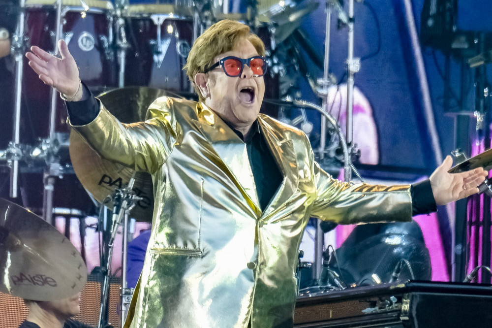 Sir Elton John thanked his fans at Glastonbury