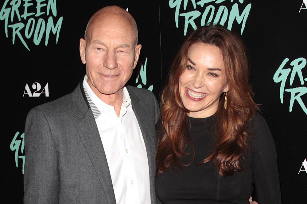 Sir Patrick Stewart and his wife Sunny Ozell