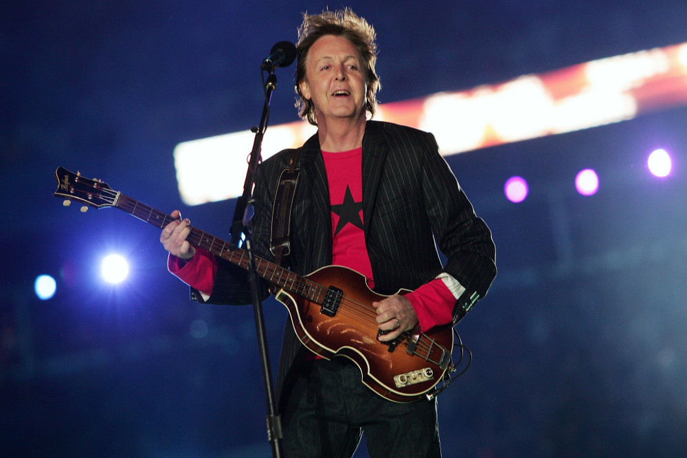Sir Paul McCartney's bass has been auctioned