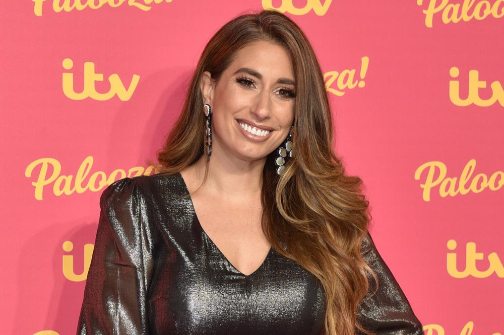 Stacey Solomon is functioning on no sleep with her newborn