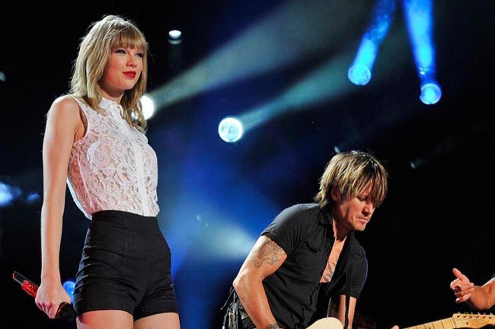 Taylor Swift and Keith Urban 
