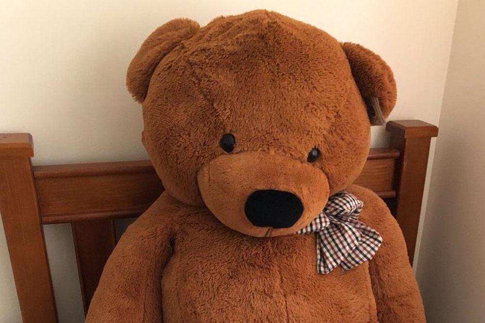 Teddy bear with freakishly long legs (c) Twitter