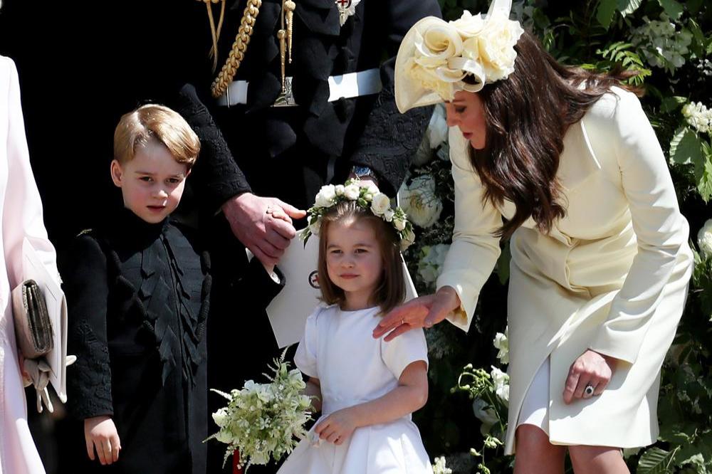 The Duchess of Cambridge and family