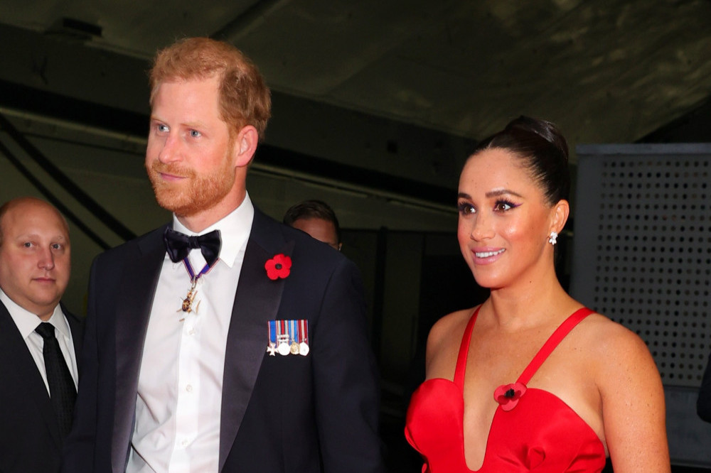 The Duke and Duchess of Sussex at the Salute to Freedom gala