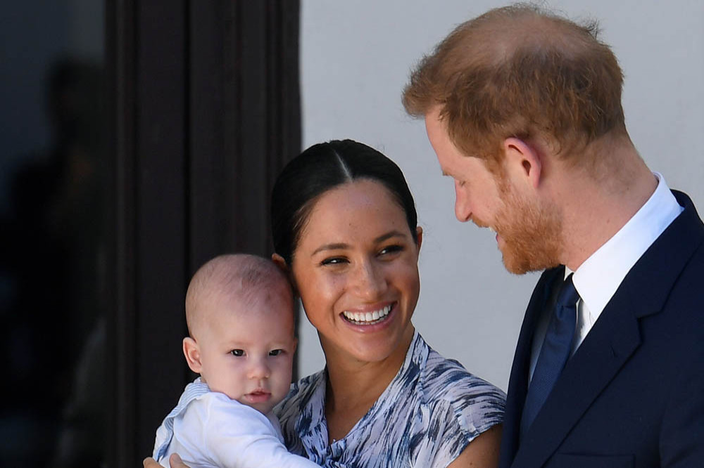 The Duke of Duchess of Sussex and Archie