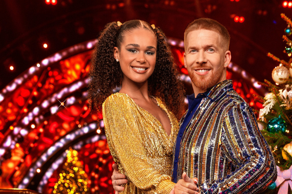 Tillie Amartey finished second in the Strictly Come Dancing Christmas special with Neil Jones