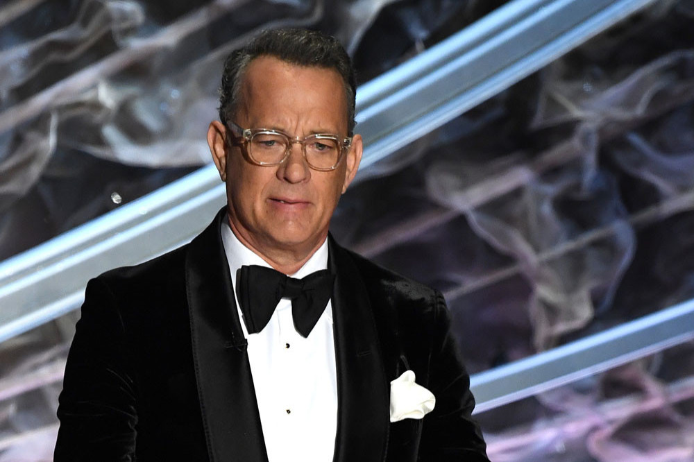 Tom Hanks is waiting on the call