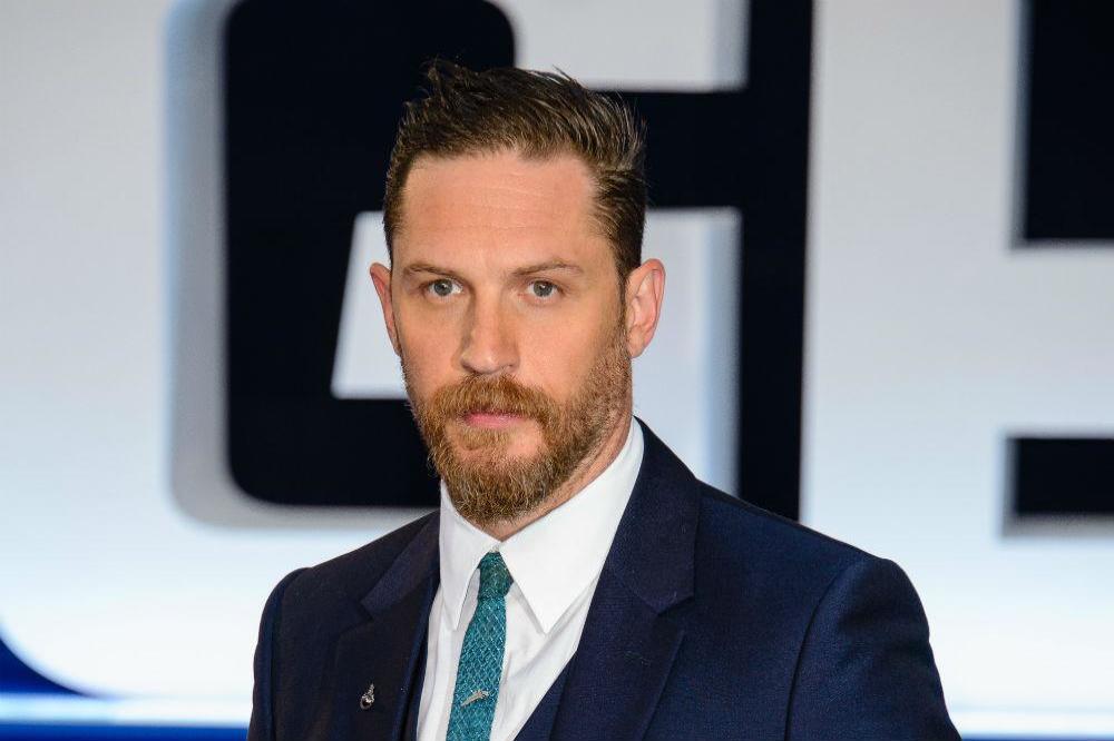 Tom Hardy at the world premiere of 'Legend'