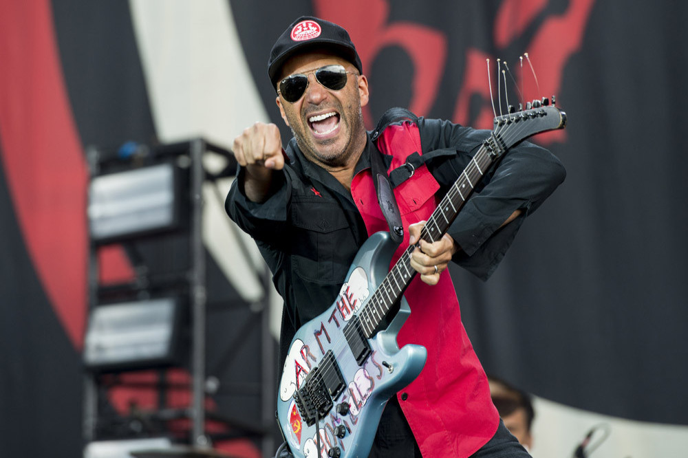 Tom Morello has a home studio - but doesn't know how to use it