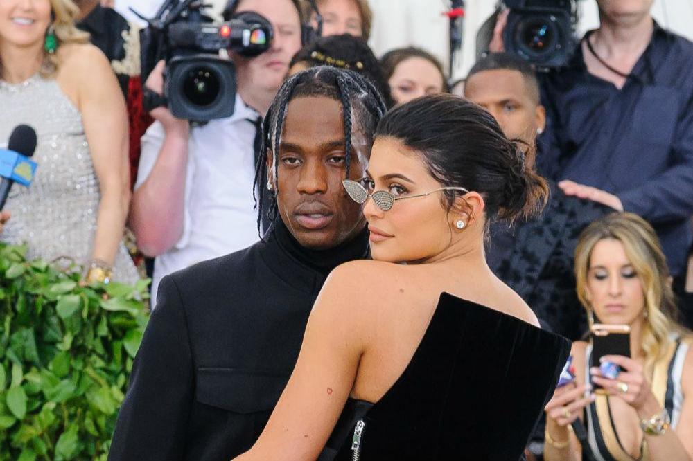 Travis Scott and Kylie Jenner at the Met Gala