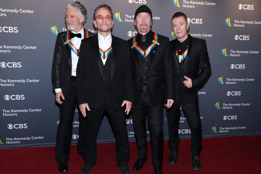 U2 were among the 2022 honourees along with George Clooney and Gladys Knight