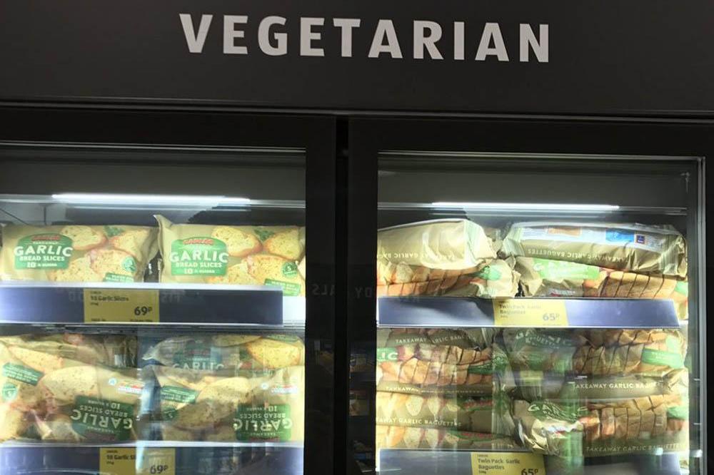 Vegetarian fridge (c) Twitter