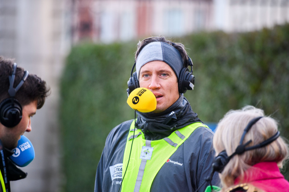 Vernon Kay was 'really nervous' before he kicked off his BBC Children in Need Ultramarathon - BBC