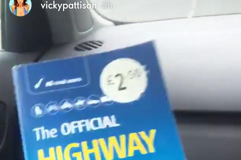 Vicky Pattison learns to drive