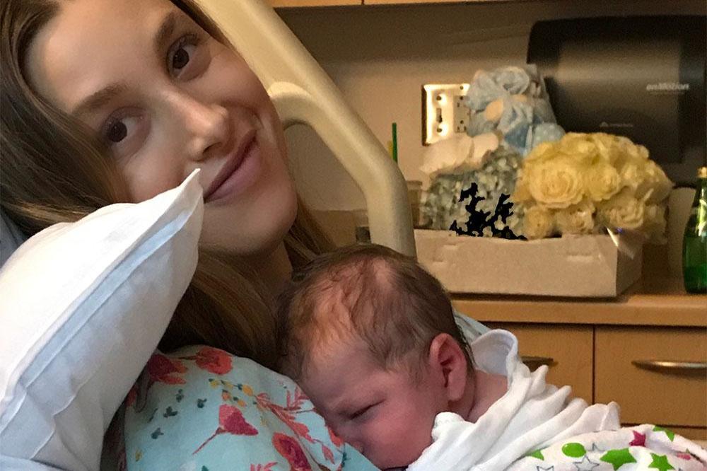 Whitney Port and baby Sonny