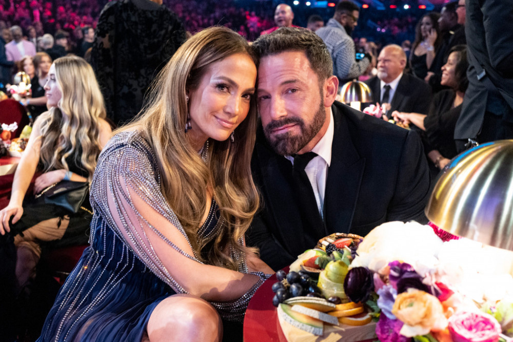 Ben Affleck managed to raise a smile during his night out with Jennifer Lopez at the Grammy Awards