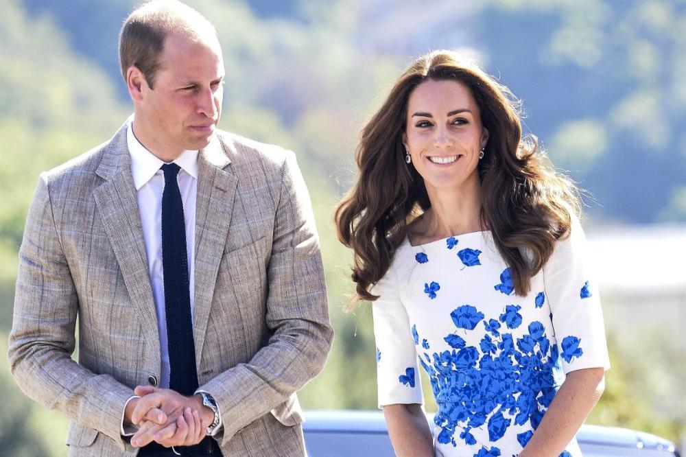William and Catherine in Luton