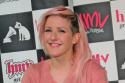 Ellie Goulding with her shaved hair